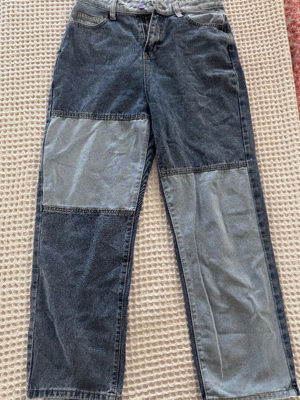 Women's Blue and Navy Jeans